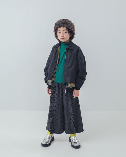 配色フィンガーハイネックtee     [352-1403-1]