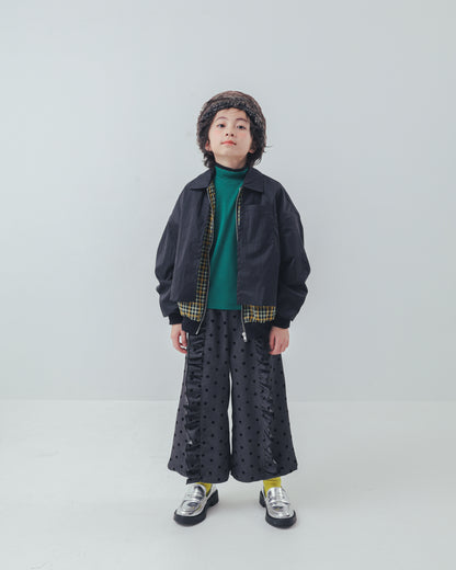 配色フィンガーハイネックtee     [352-1403-1]