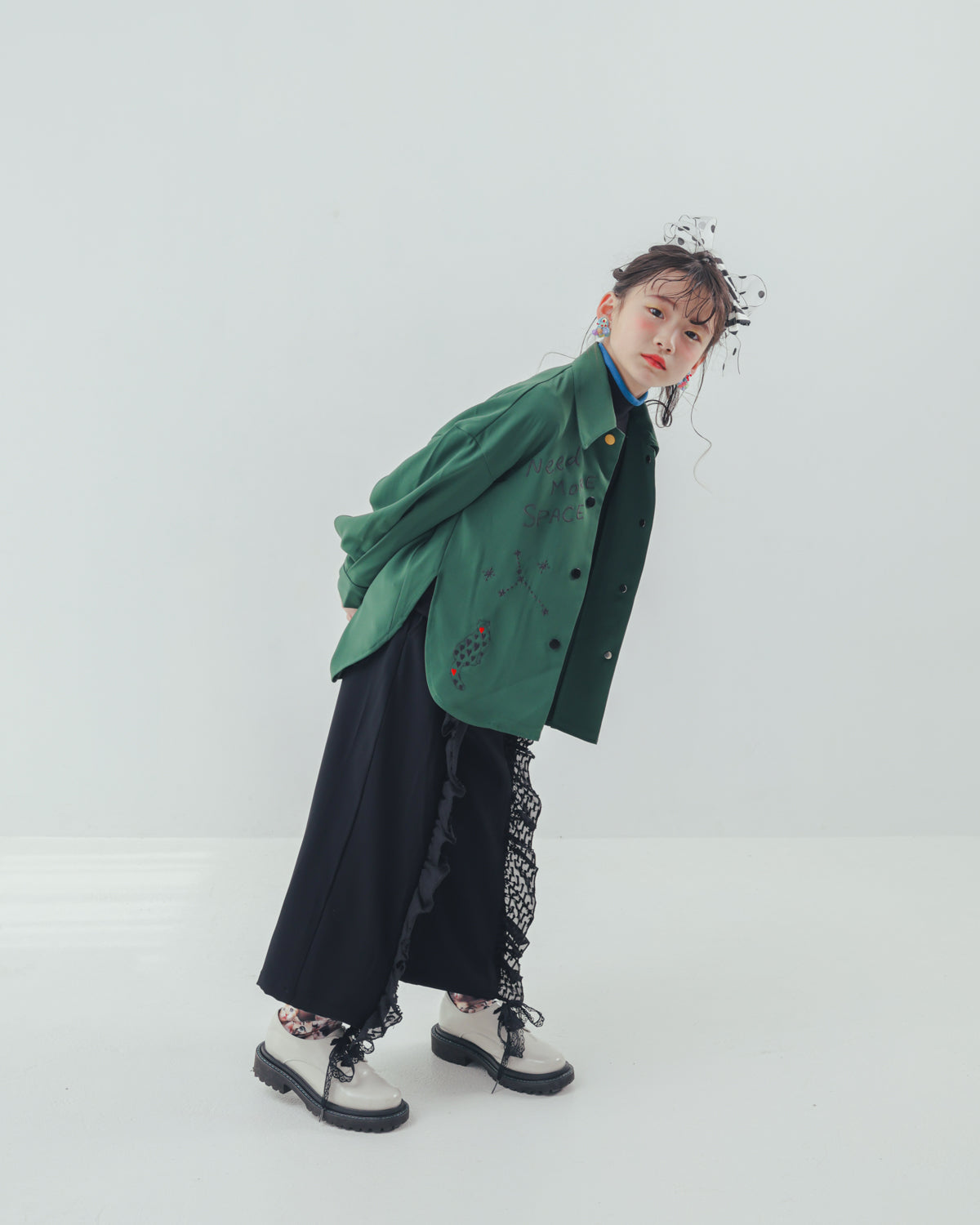 フリンジフリルワイドパンツ    [352-0902-1]
