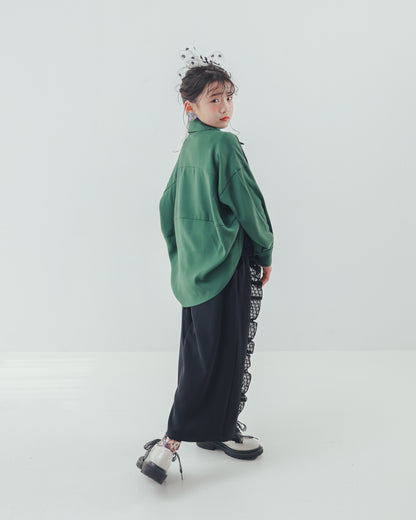 フリンジフリルワイドパンツ    [352-0902-1]