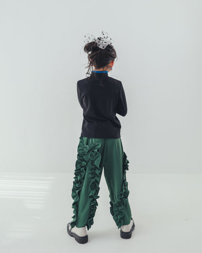 配色フィンガーハイネックtee     [352-1403-1]