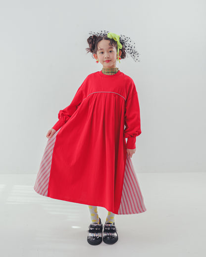 チェック柄シアーカットソー    [352-1401-1]
