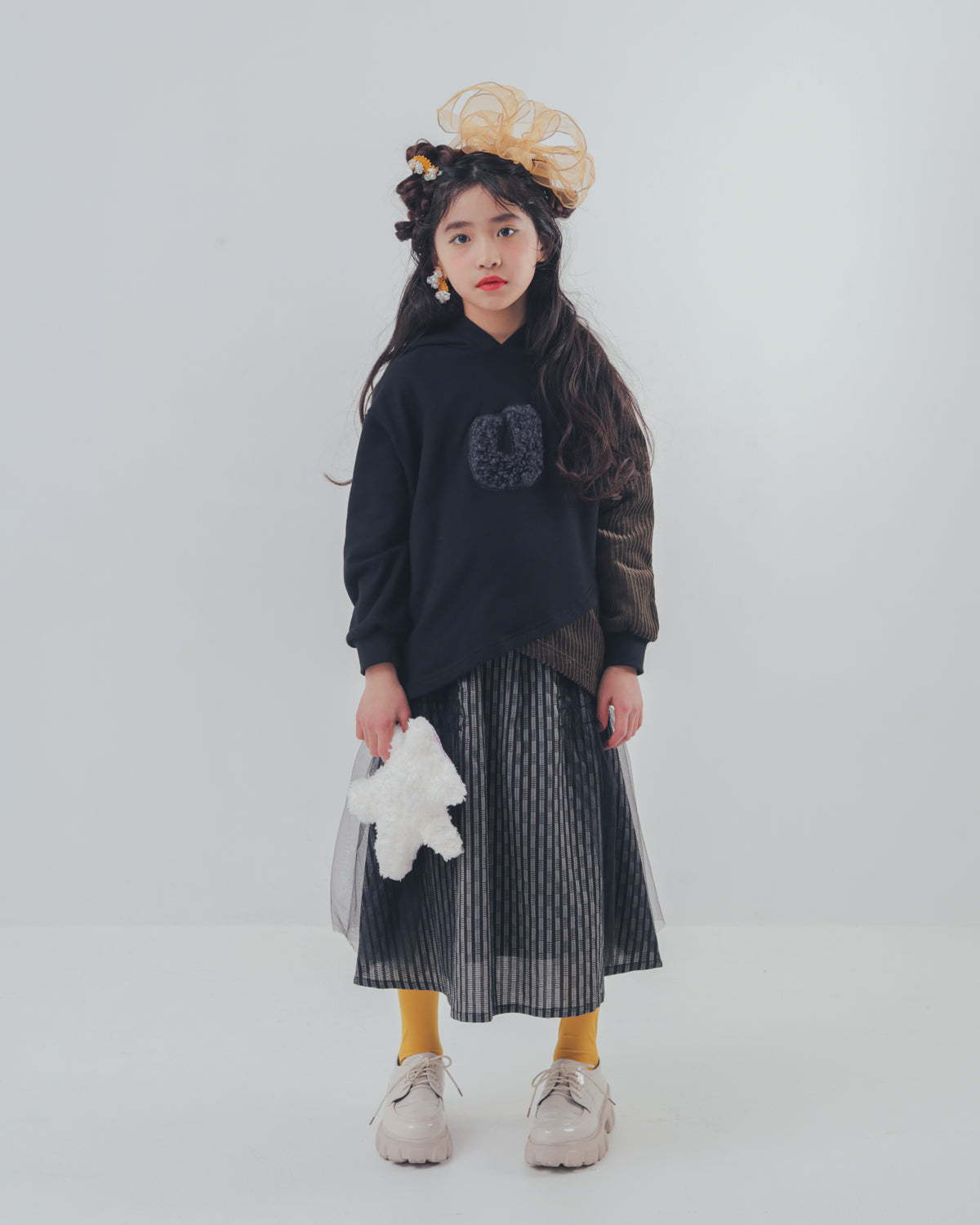 コーデュロイクロスフーディー   [352-0705-1]