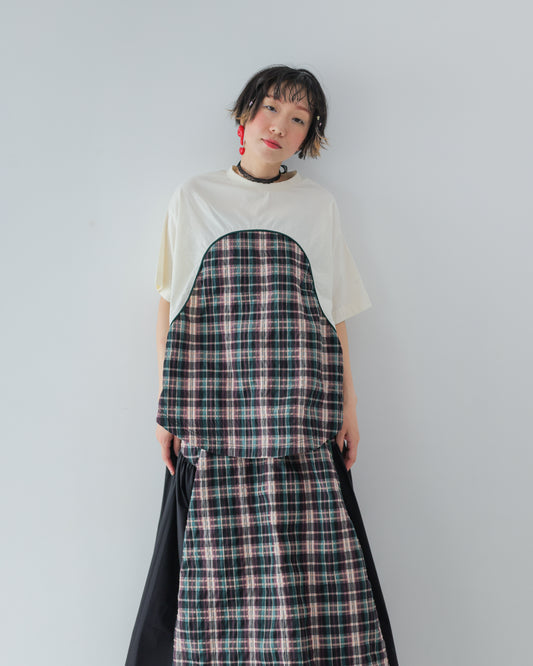 まんまる切り替えTシャツ [162-1402-2]
