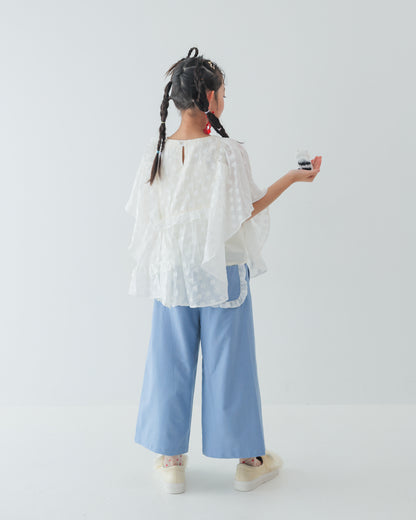 alphabetオーガンジーフレアースリーブ [162-0604-1]