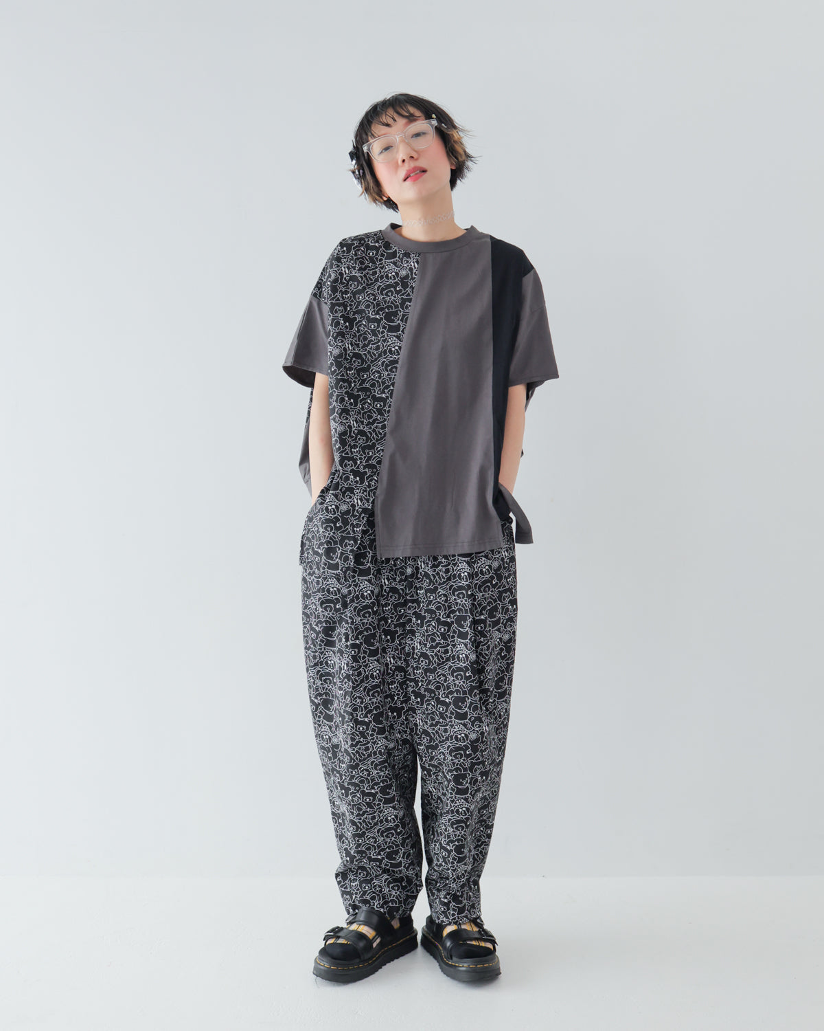 manyBearテーパードパンツ [162-0907-2]