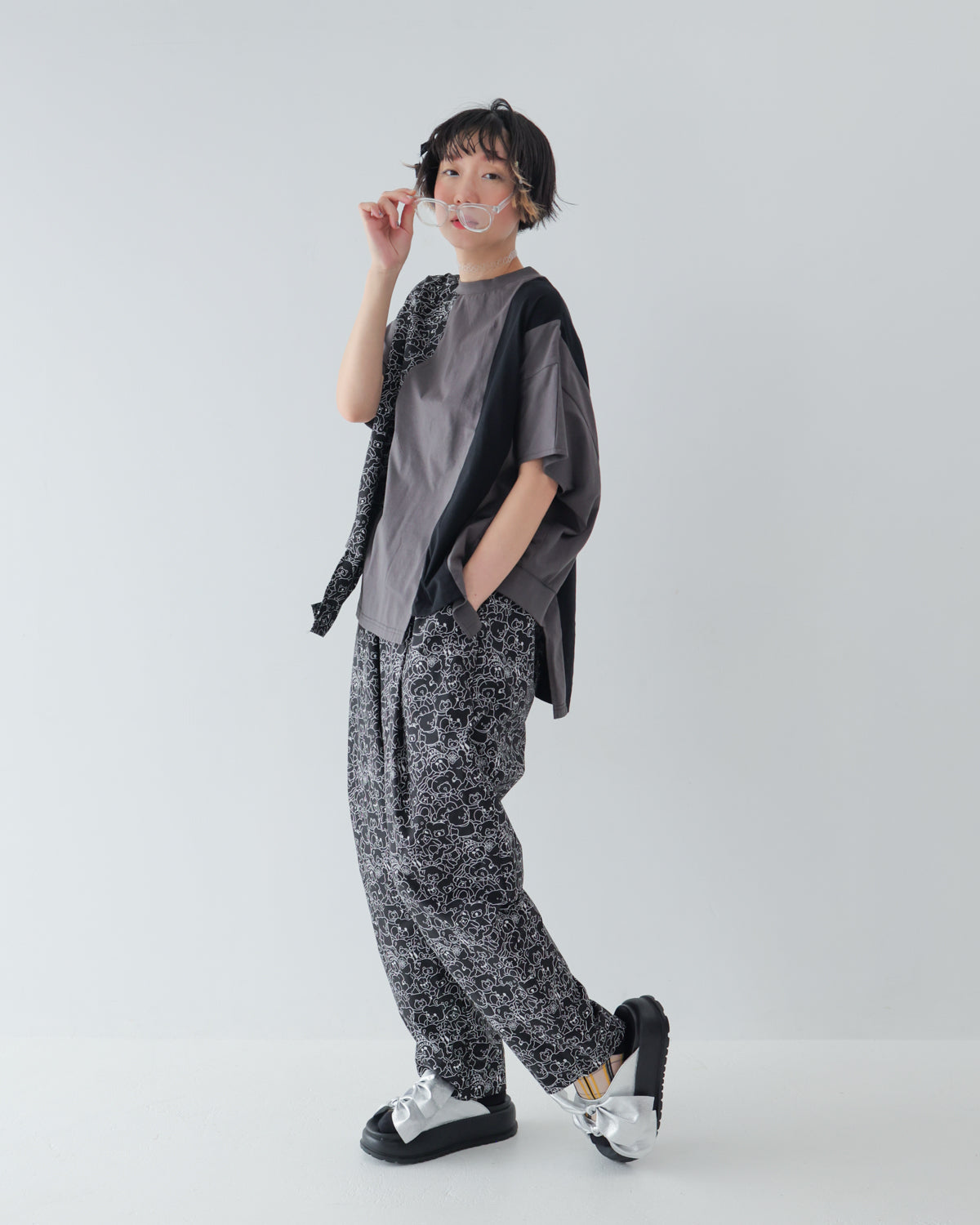 manyBearテーパードパンツ [162-0907-2]