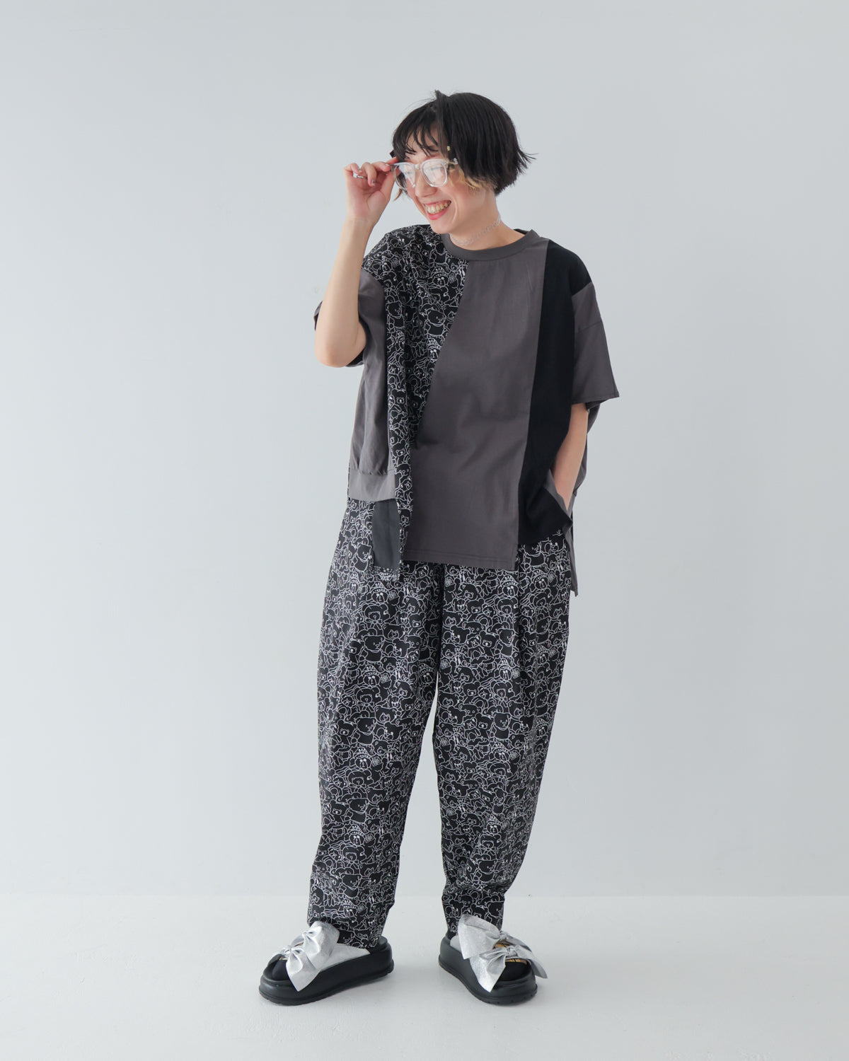 manyBearテーパードパンツ [162-0907-2]