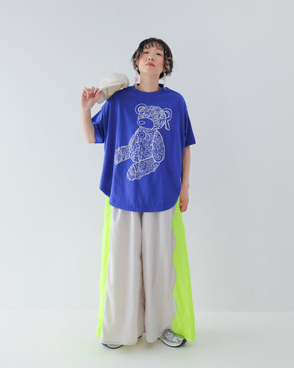 サイドメッシュワイドパンツ [162-0902-2]