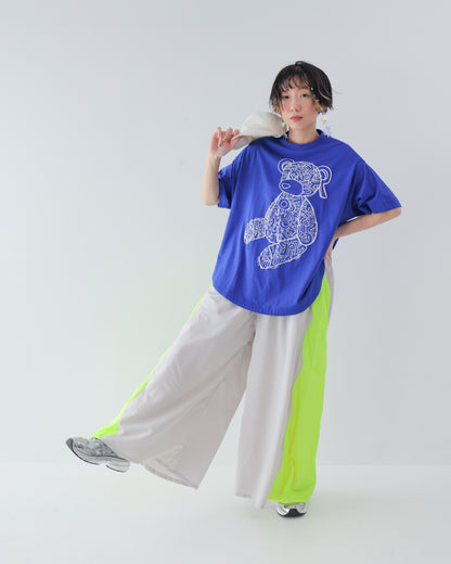サイドメッシュワイドパンツ [162-0902-2]