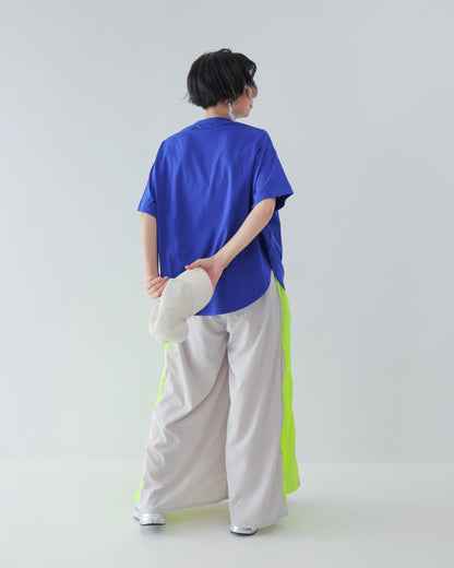 サイドメッシュワイドパンツ [162-0902-2]