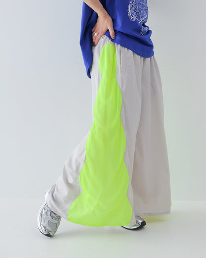 サイドメッシュワイドパンツ [162-0902-2]