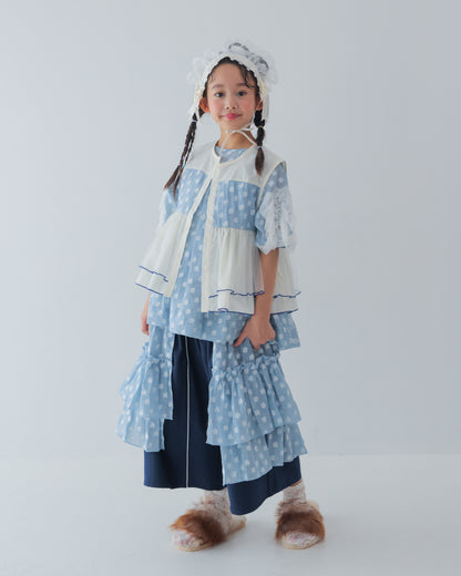 alphabetオーガンジーベスト [162-0303-1]