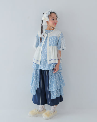 alphabetオーガンジーベスト [162-0303-1]