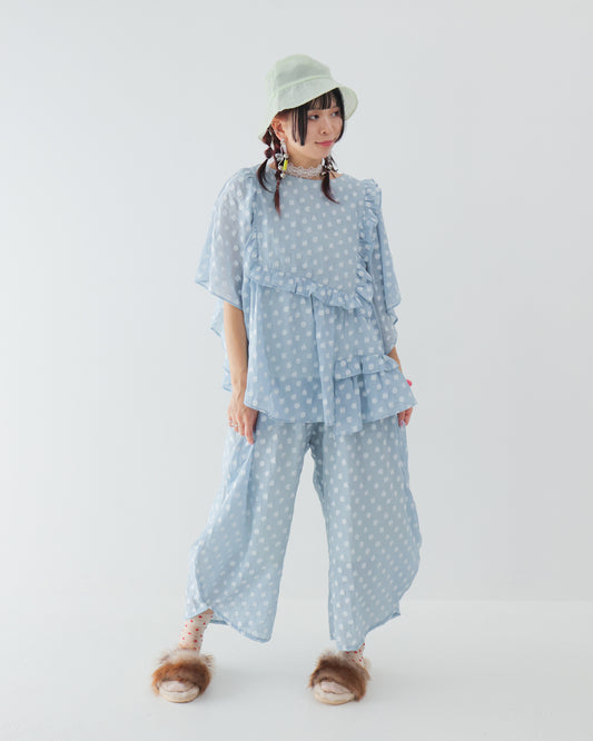 alphabetオーガンジーフレアースリーブ [162-0604-2]