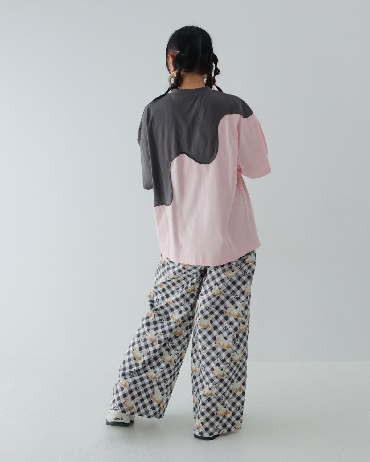 twoピースバイカラーTシャツ [162-1405-2]