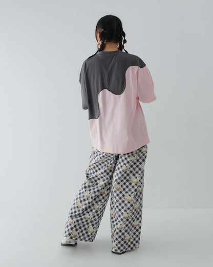twoピースバイカラーTシャツ [162-1405-2]