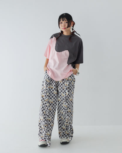twoピースバイカラーTシャツ [162-1405-2]