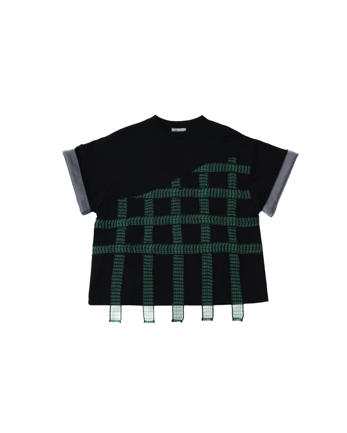 チェックテープT シャツ [162-1404-1]