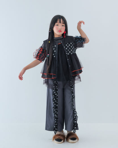 alphabetオーガンジーベスト [162-0303-1]