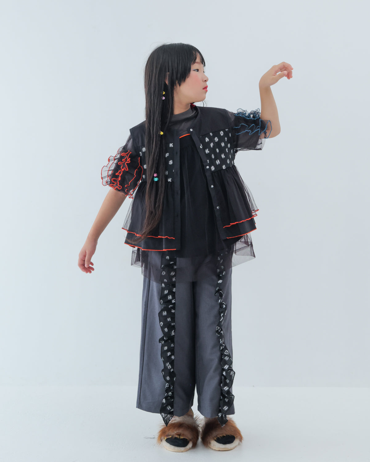 alphabetオーガンジーベスト [162-0303-1]