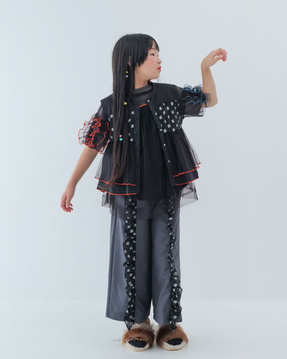 alphabetオーガンジーベスト [162-0303-1]