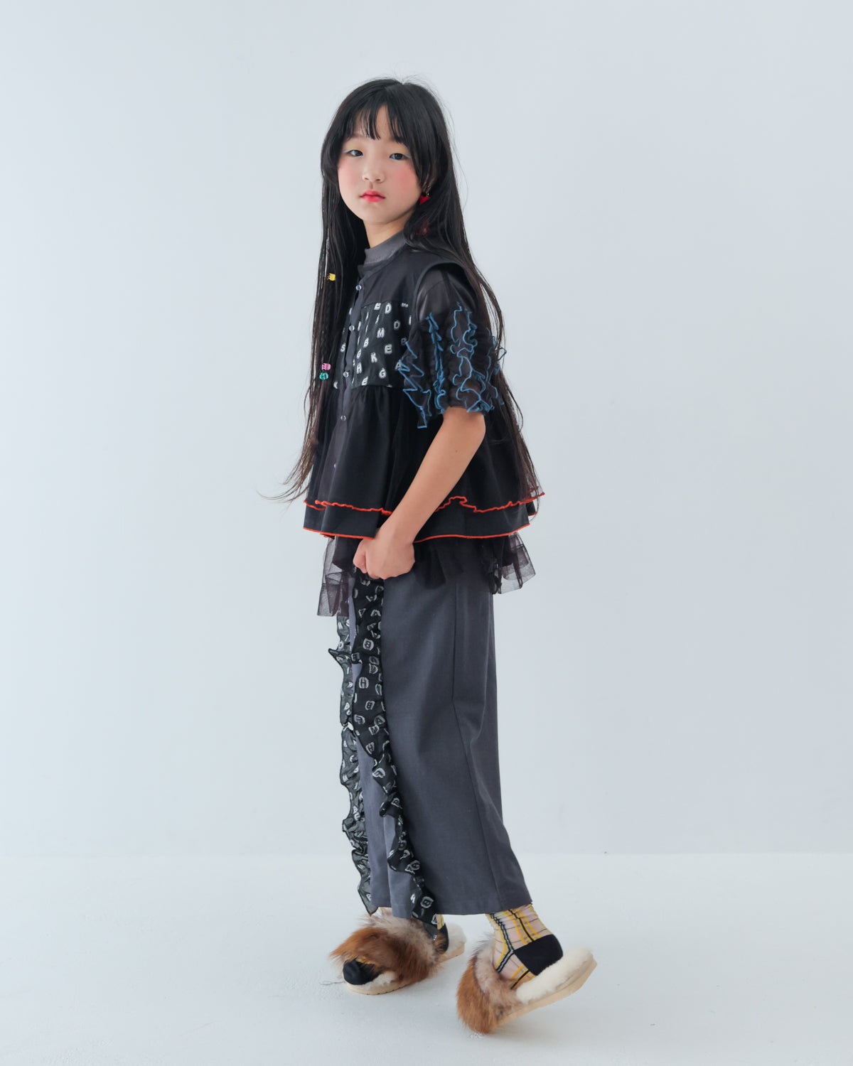 alphabetオーガンジーベスト [162-0303-1]