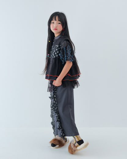 alphabetオーガンジーベスト [162-0303-1]