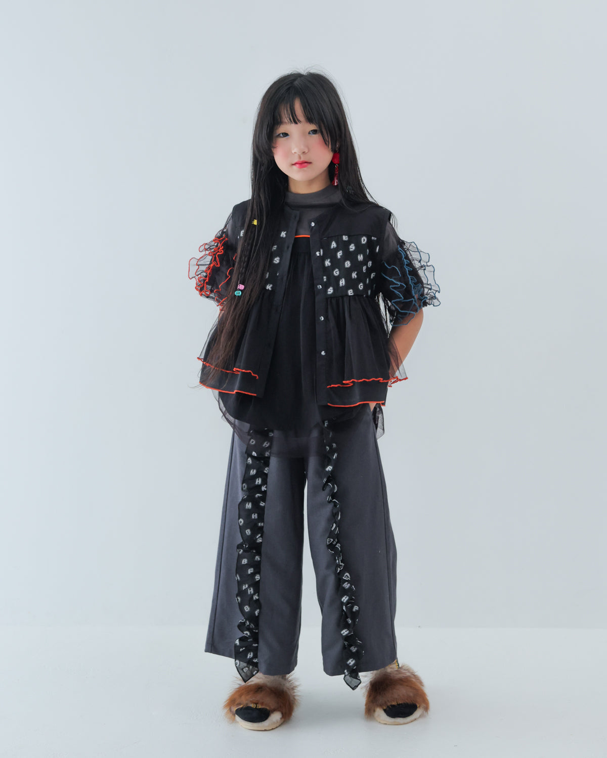 alphabetオーガンジーベスト [162-0303-1]