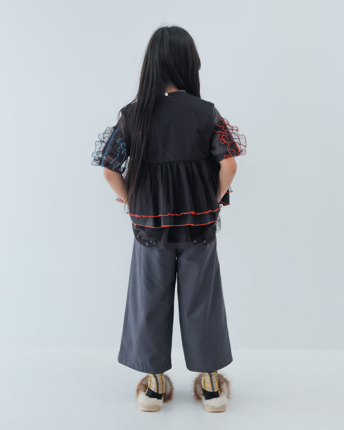 alphabetオーガンジーベスト [162-0303-1]