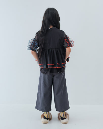 alphabetオーガンジーベスト [162-0303-1]