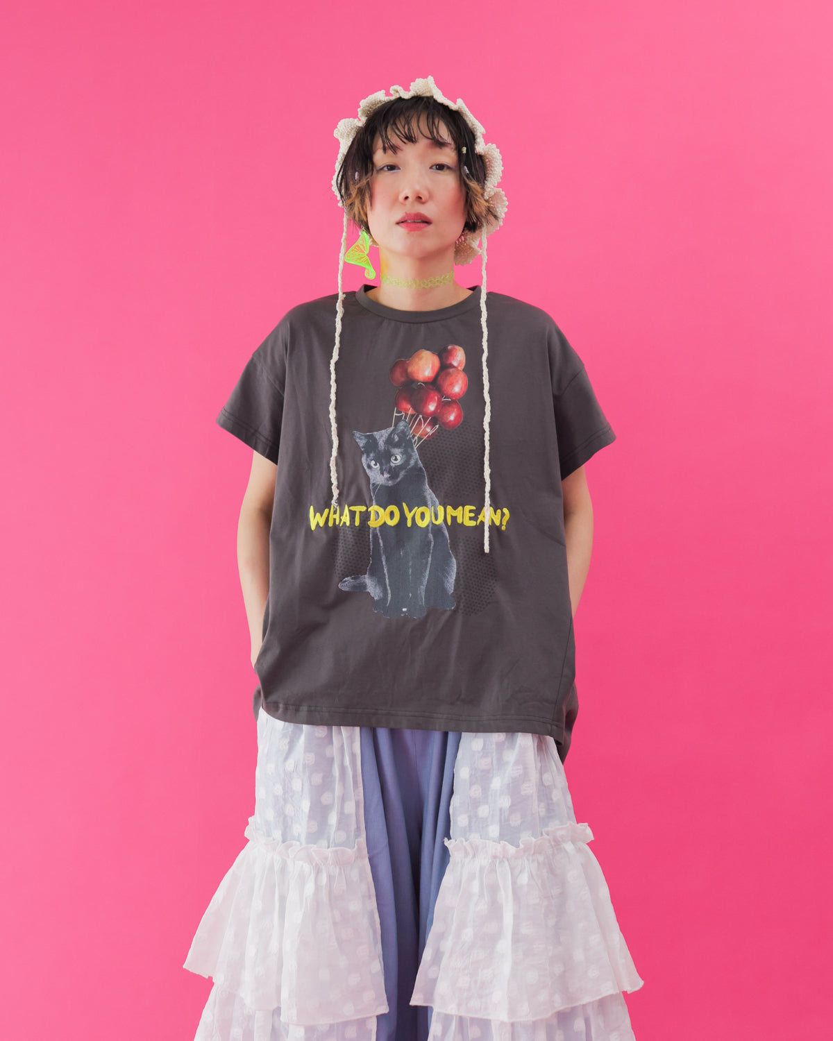 WHAT DO YOU MEAN? tシャツ ［162-1504-2]