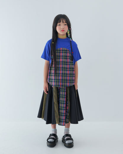 まんまる切り替えTシャツ [162-1402-1]