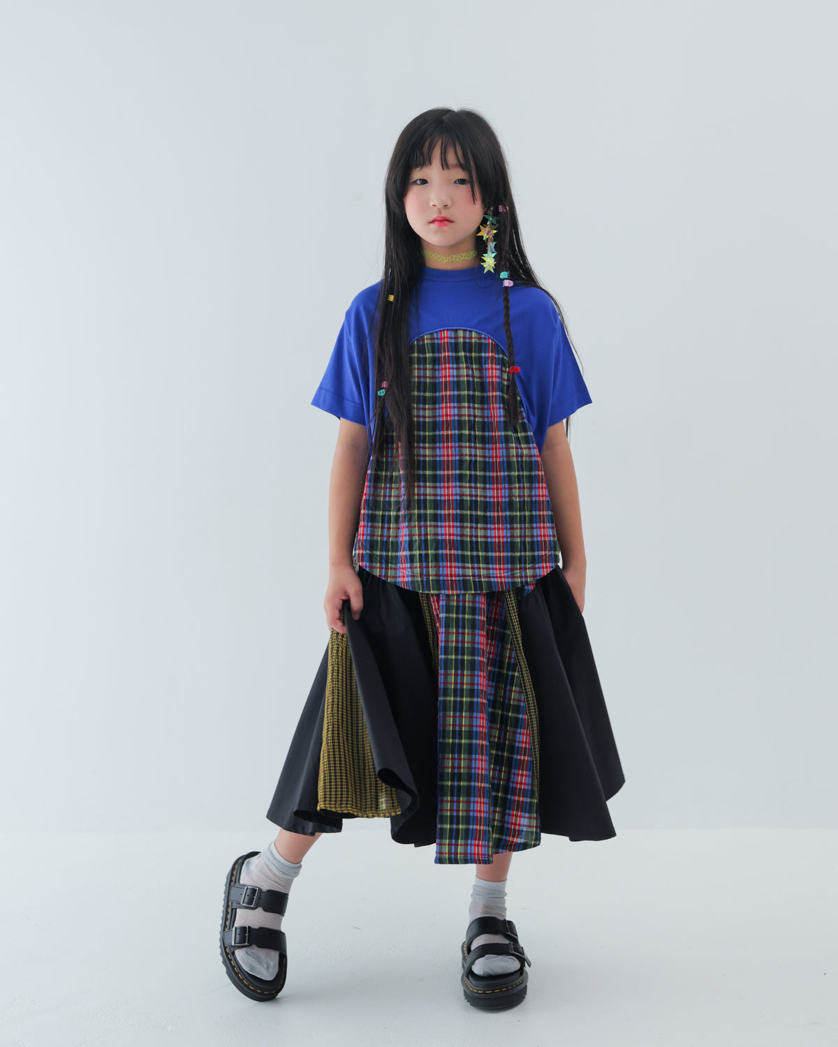まんまる切り替えTシャツ [162-1402-1]