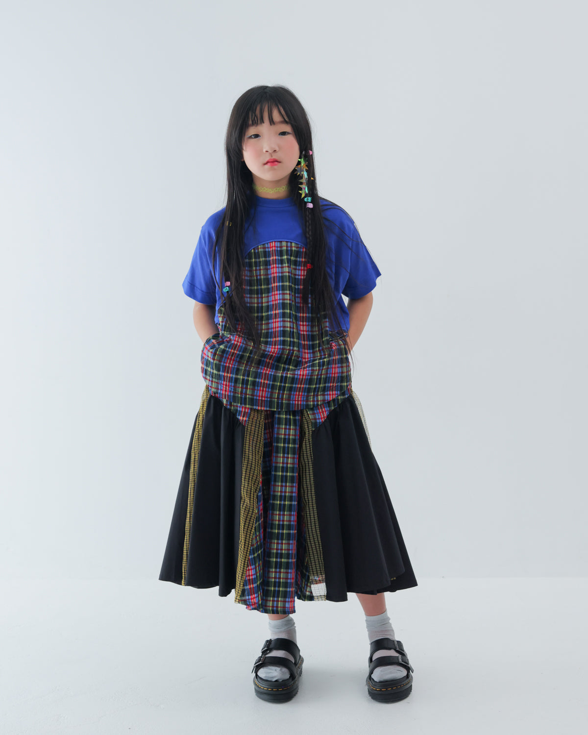 まんまる切り替えTシャツ [162-1402-1]