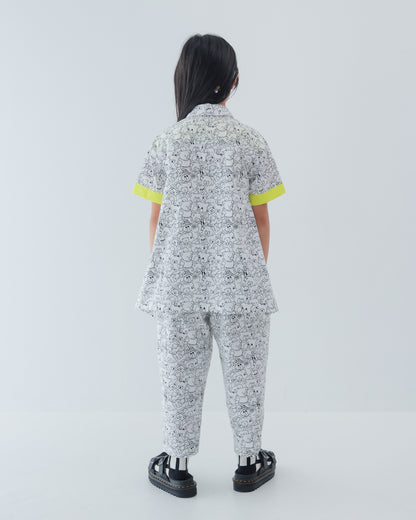 many Bear カラーシャツ [162-0607-1]
