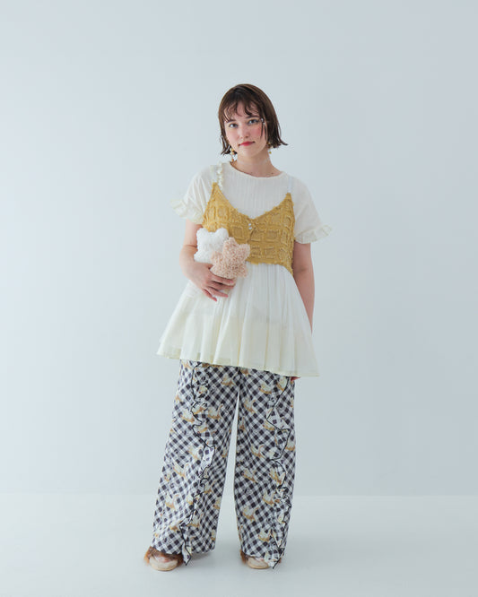 フリンジキャミビスチェ [162-0301-2]