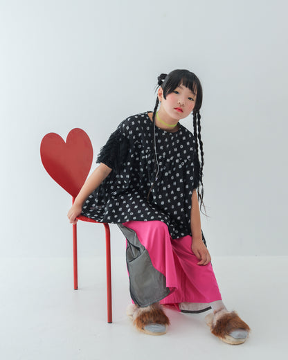 サイドメッシュワイドパンツ [162-0902-1]