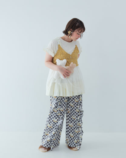 フリンジキャミビスチェ [162-0301-2]