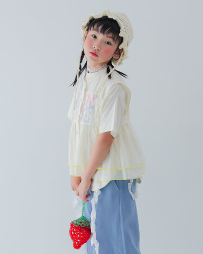 alphabetオーガンジーベスト [162-0303-1]