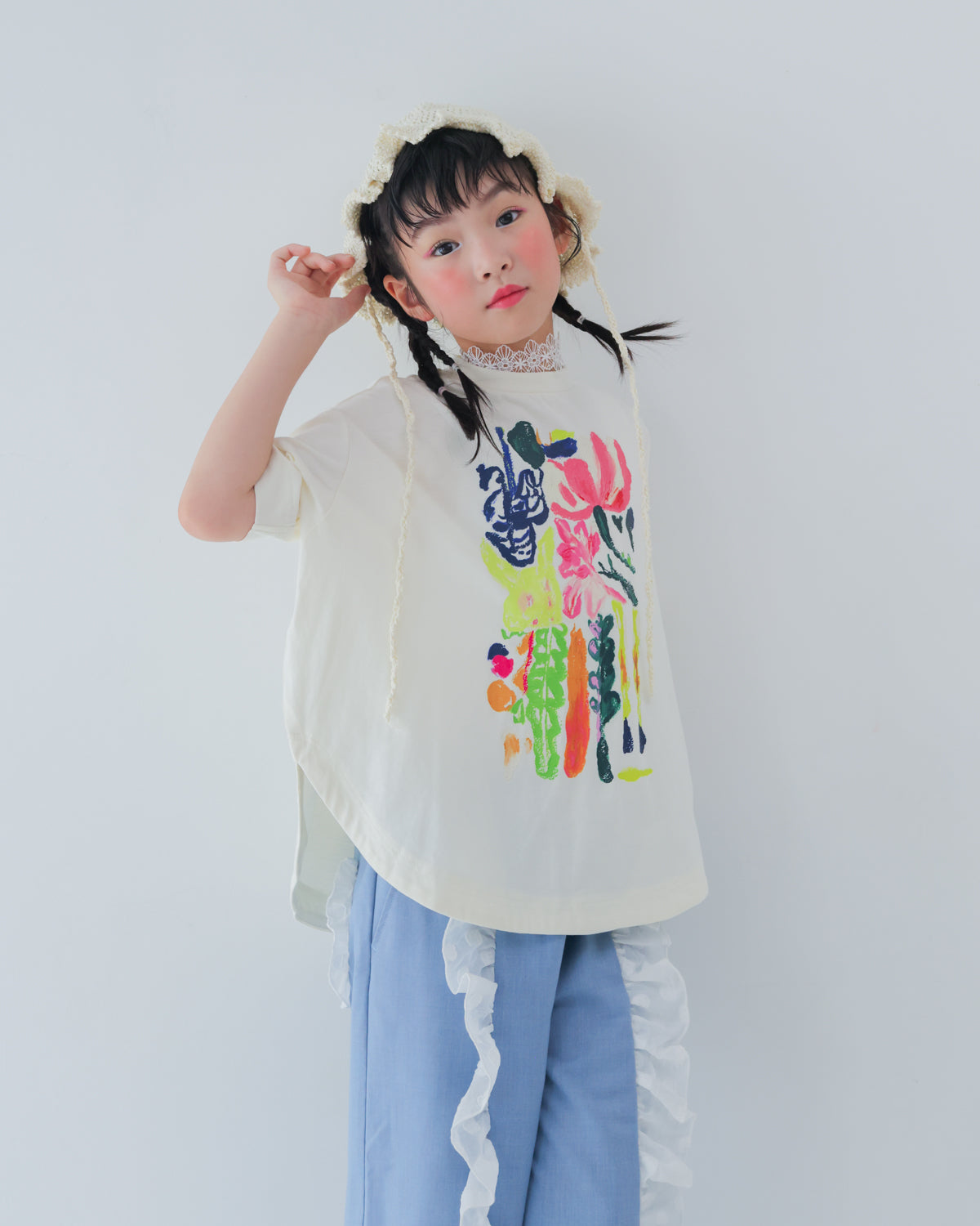 フラワーアートサークルTEE [162-1501-1]