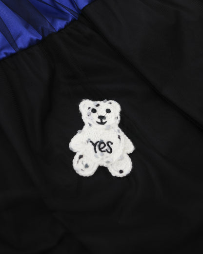 アップリケカラフルティアードワンピース [162-0105-1]