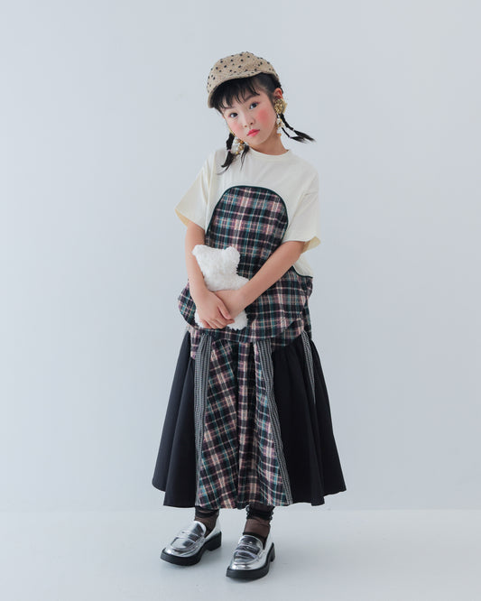 まんまる切り替えTシャツ [162-1402-1]
