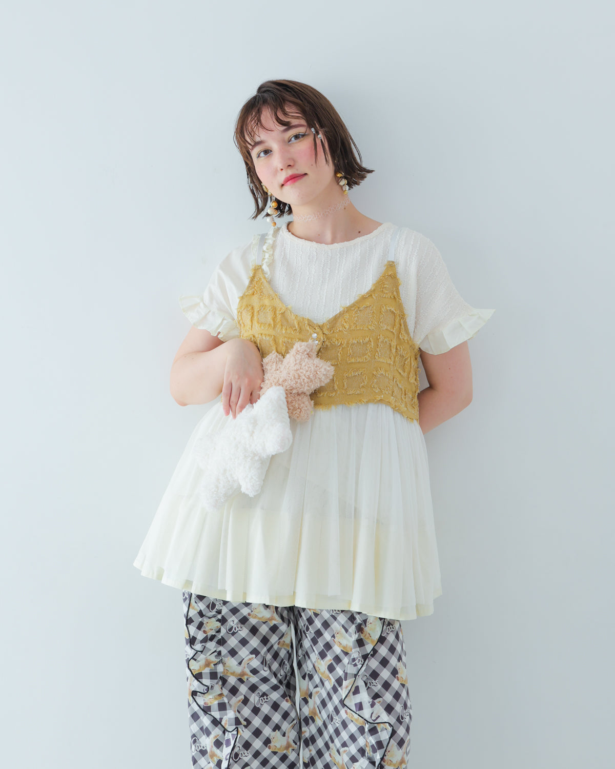 フリンジキャミビスチェ [162-0301-2]