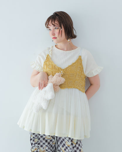 フリンジキャミビスチェ [162-0301-2]