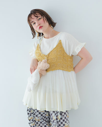 フリンジキャミビスチェ [162-0301-2]