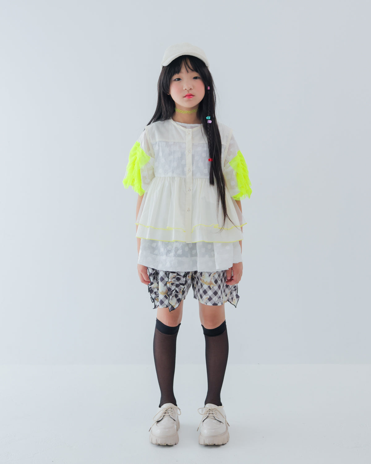 alphabetオーガンジーベスト [162-0303-1]