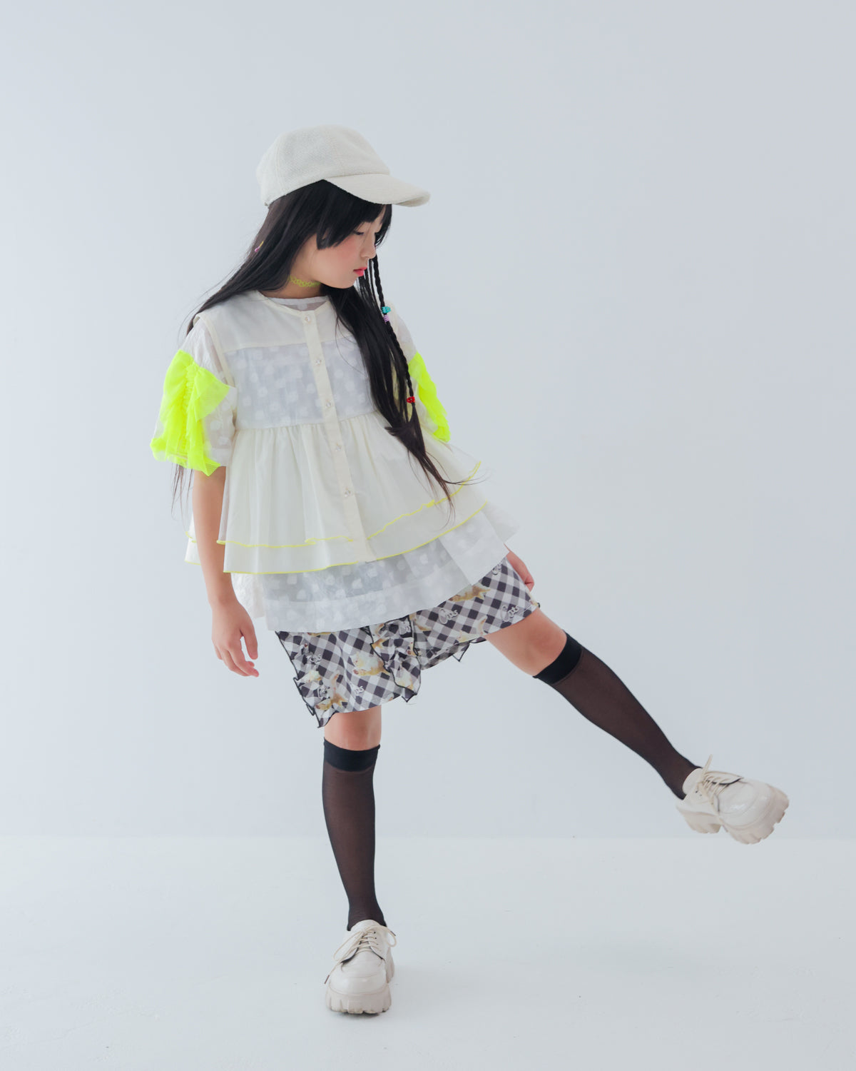 alphabetオーガンジーベスト [162-0303-1]