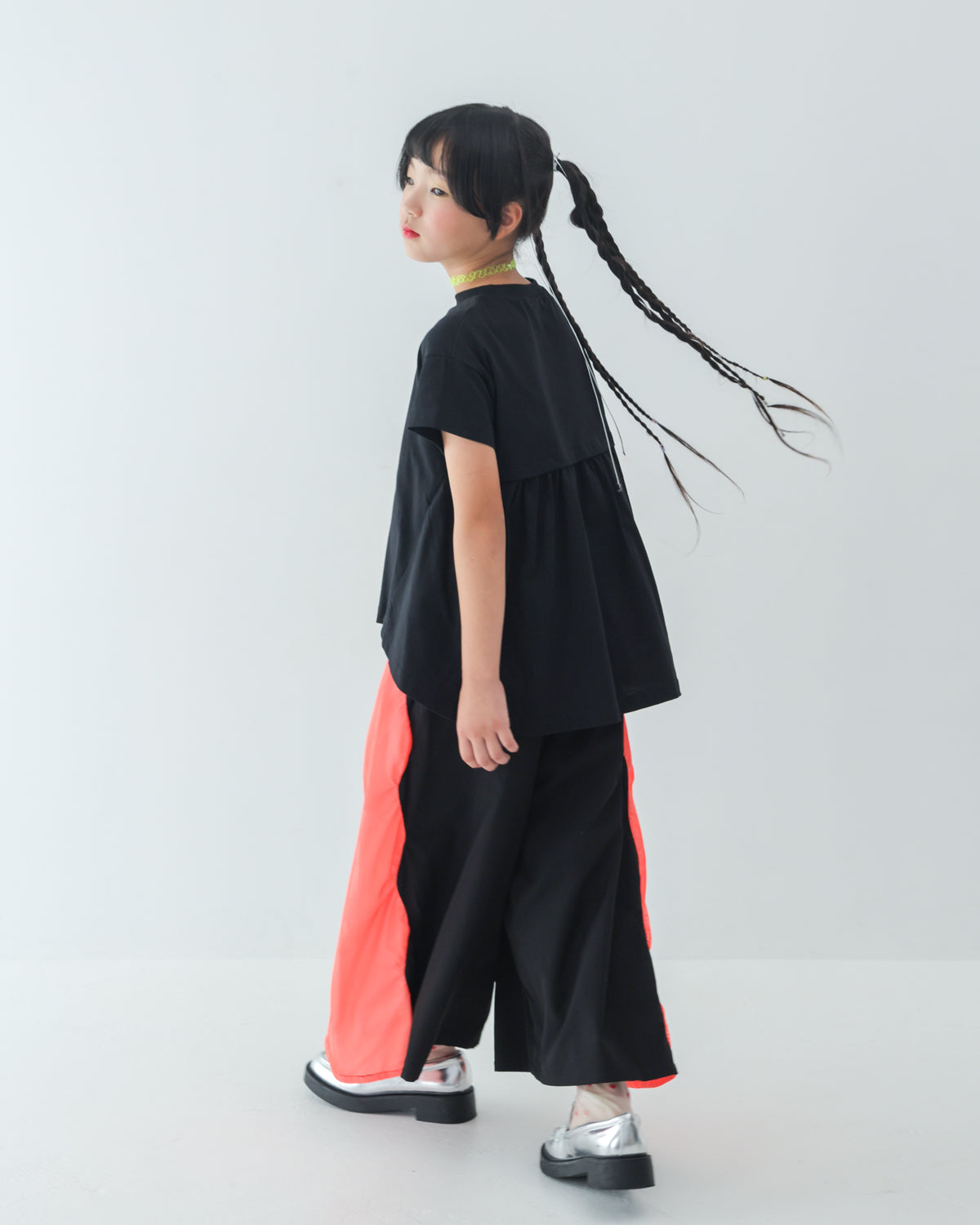 サイドメッシュワイドパンツ [162-0902-1]