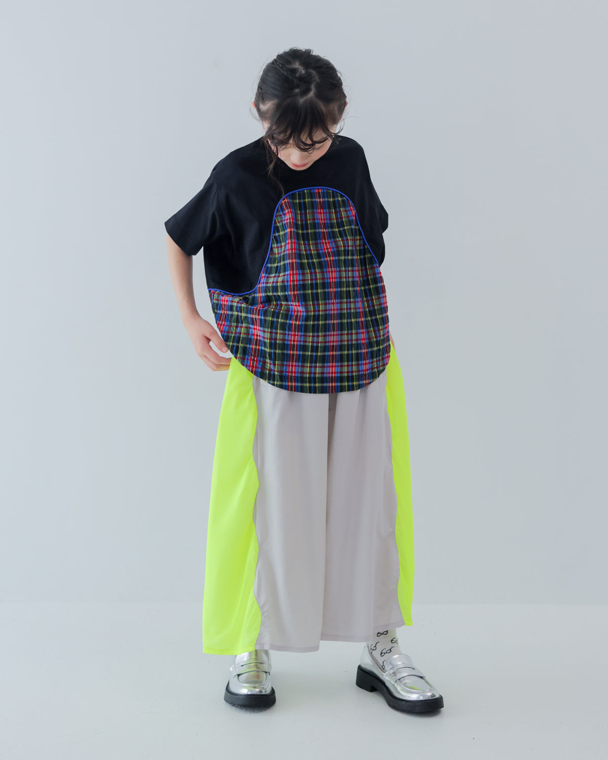 まんまる切り替えTシャツ [162-1402-1]